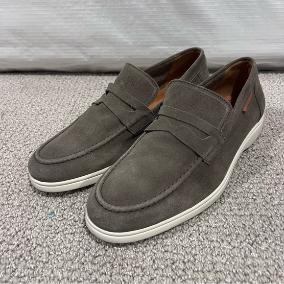 Rodd & Gunn Other - Rodd & Gunn Men Moana Loafer Shoes Size 12, 45 Green Gray Slip On Suede Leather